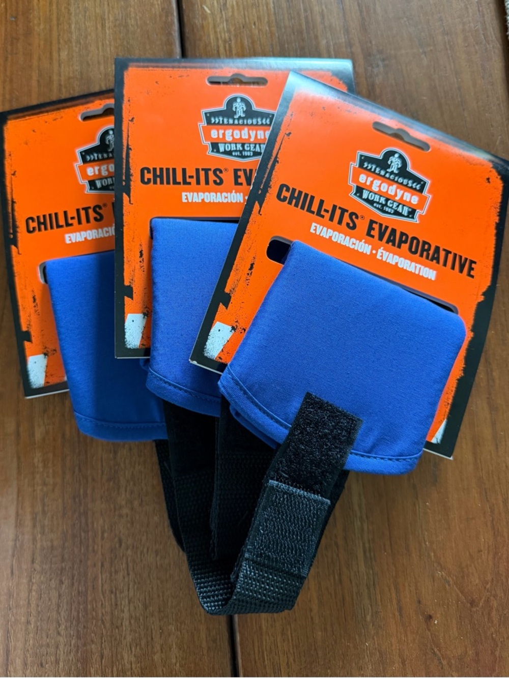 3 New - Chill-Its 6715 Hard Hat Cooling Top Inserts